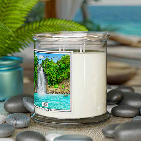 Fiji XL Jar 4-Wick NEW! | Soy Candle - Kringle Candle Israel
