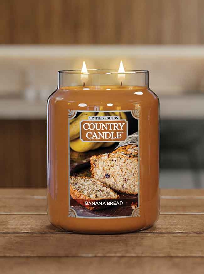 Banana Bread | Limited Edition Soy Candle - Kringle Candle Israel