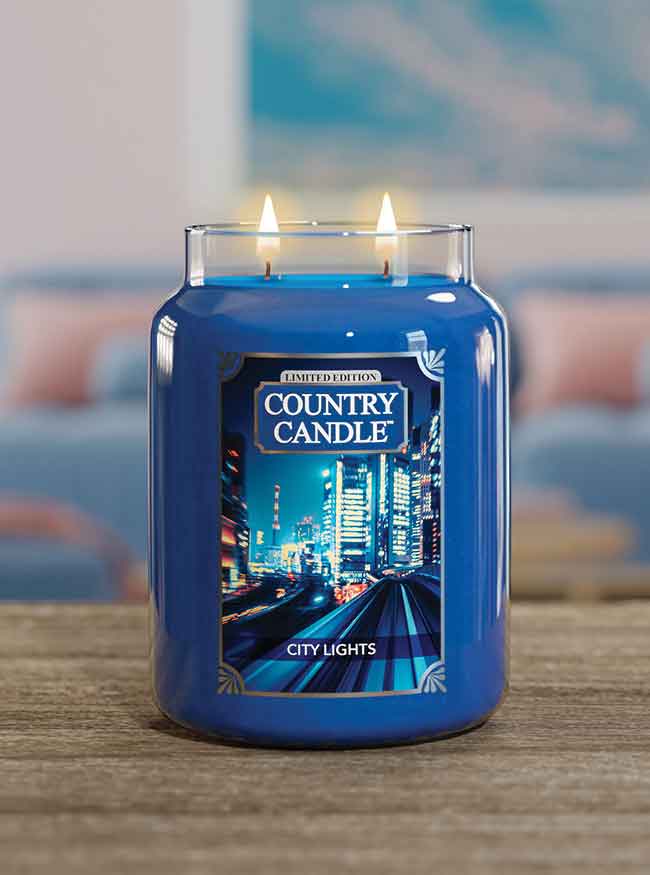 City Lights | Limited Edition Soy Candle - Kringle Candle Israel