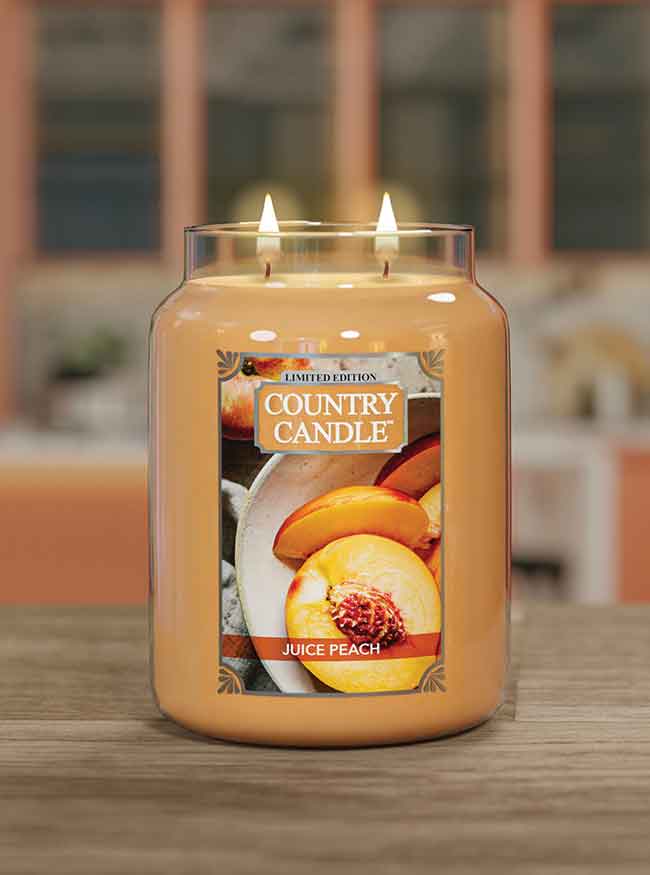 Juicy Peach | Limited Edition Soy Candle - Kringle Candle Israel