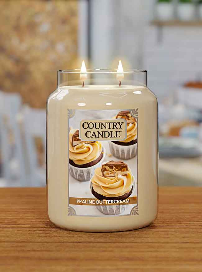 Praline Buttercream Large Jar | Soy Candle