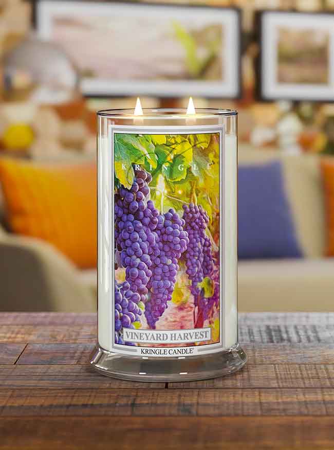 Vineyard Harvest Large Jar | Soy Candle