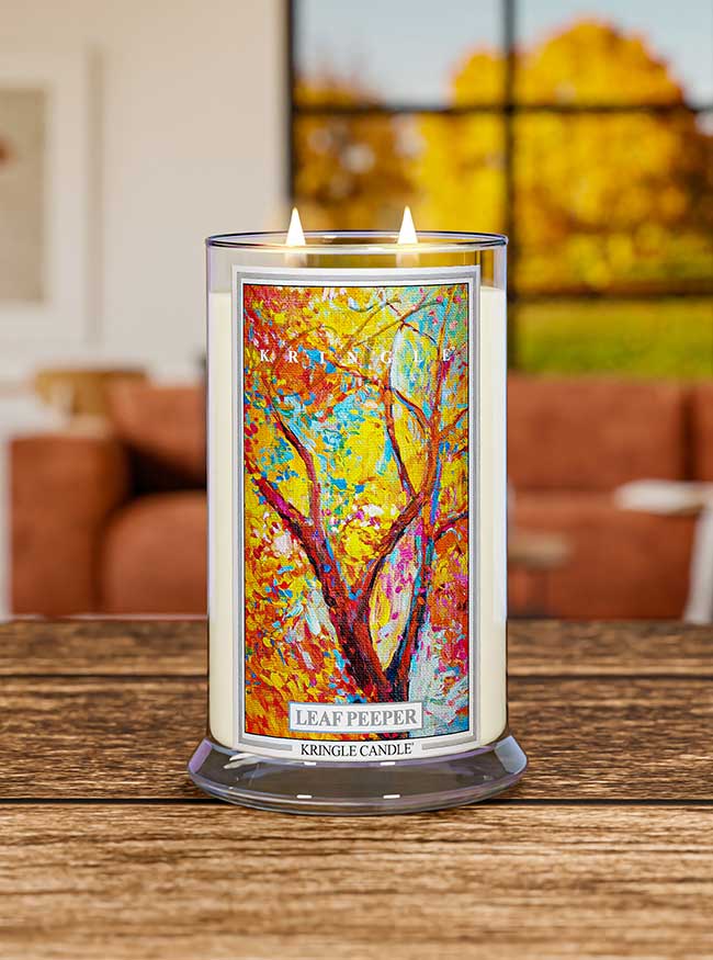 Leaf Peeper NEW! | Soy Candle - Kringle Candle Israel