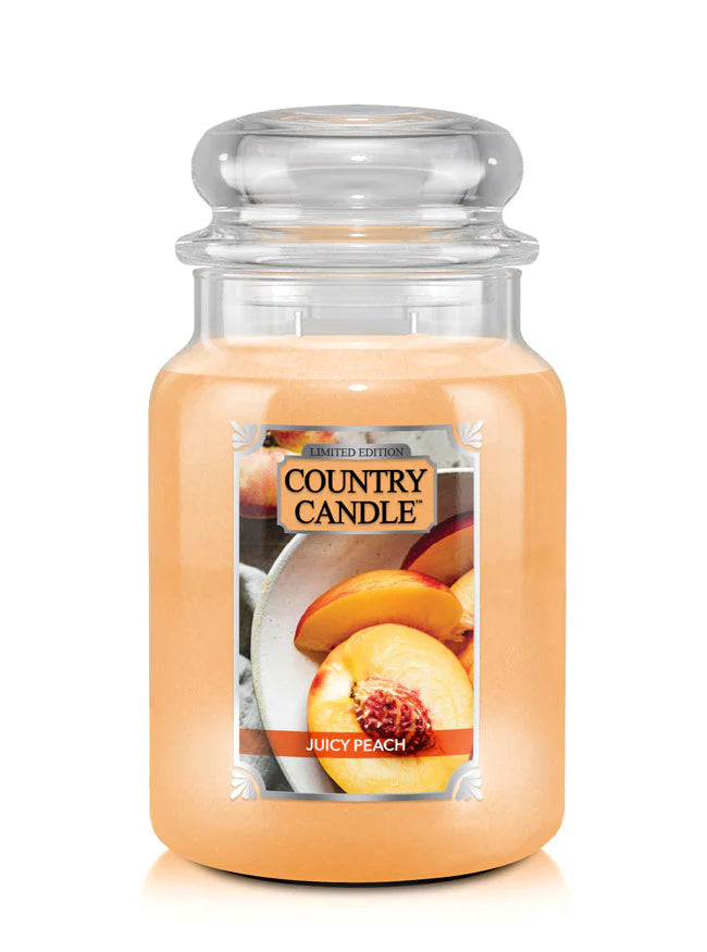 Juicy Peach | Limited Edition Soy Candle - Kringle Candle Israel