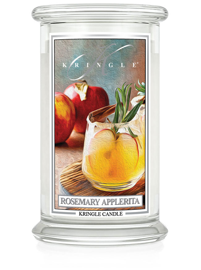 Rosemary Applerita NEW! Soy Candle Kringle Candle Israel