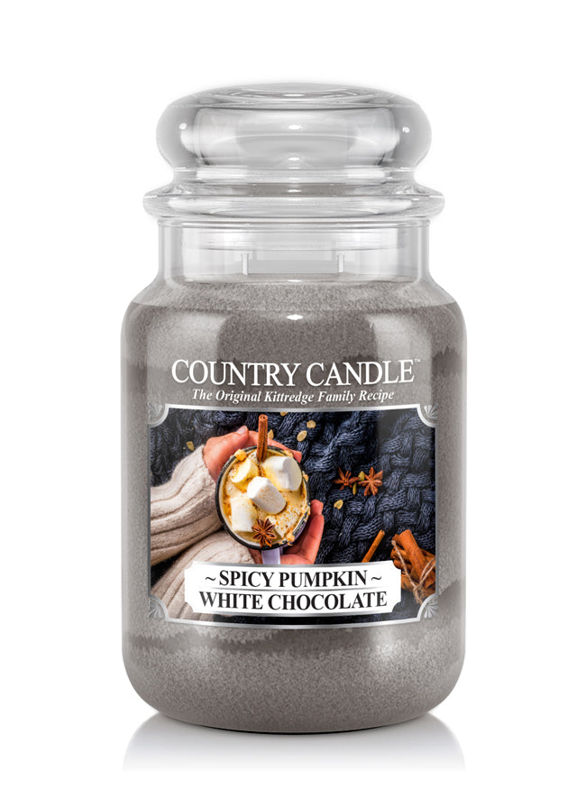 Spicy Pumpkin White Chocolate Large Jar Candle – Kringle Candle Israel