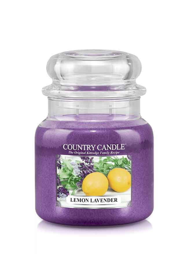 Lemon Lavender Medium Soy Candle Kringle Candle Israel