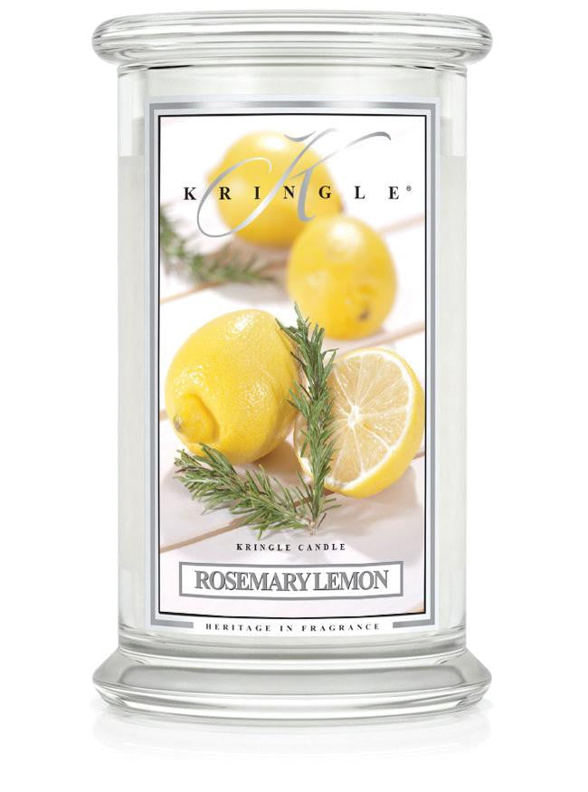 Rosemary Lemon I Soy Candle - Kringle Candle Israel