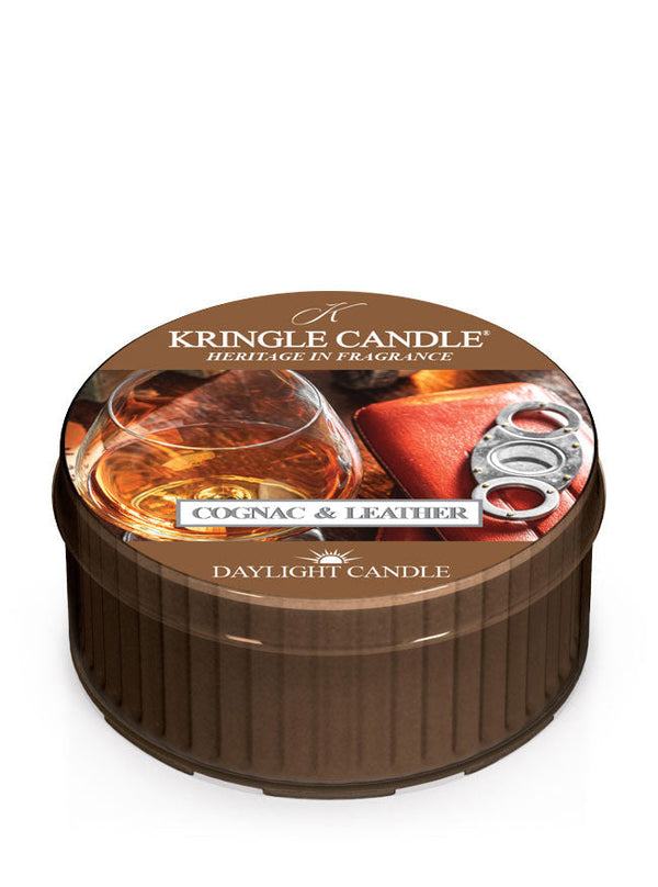 Cognac & Leather | DayLight - Kringle Candle Israel