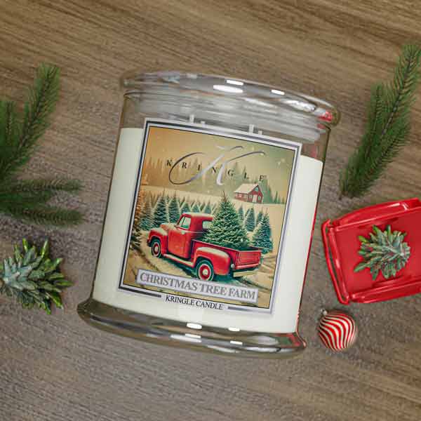 Christmas Tree Farm XL Jar 4-Wick NEW! | Soy Candle