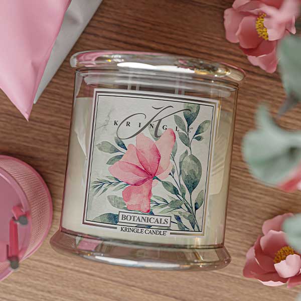 Botanicals XL Jar 4-Wick NEW! | Soy Candle - Kringle Candle Israel