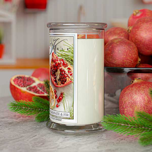 Pomegranate & Fir Large Jar NEW! | Soy Candle
