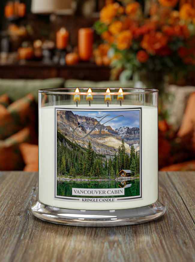 Vancouver Cabin XL jar 4-Wick NEW! | Soy Candle