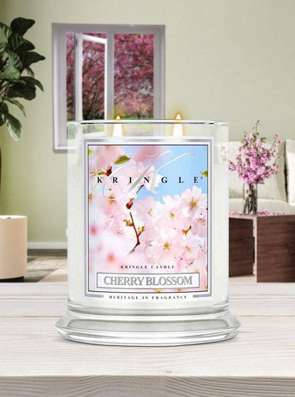 Cherry Blossom Medium | Soy Candle - Kringle Candle Israel