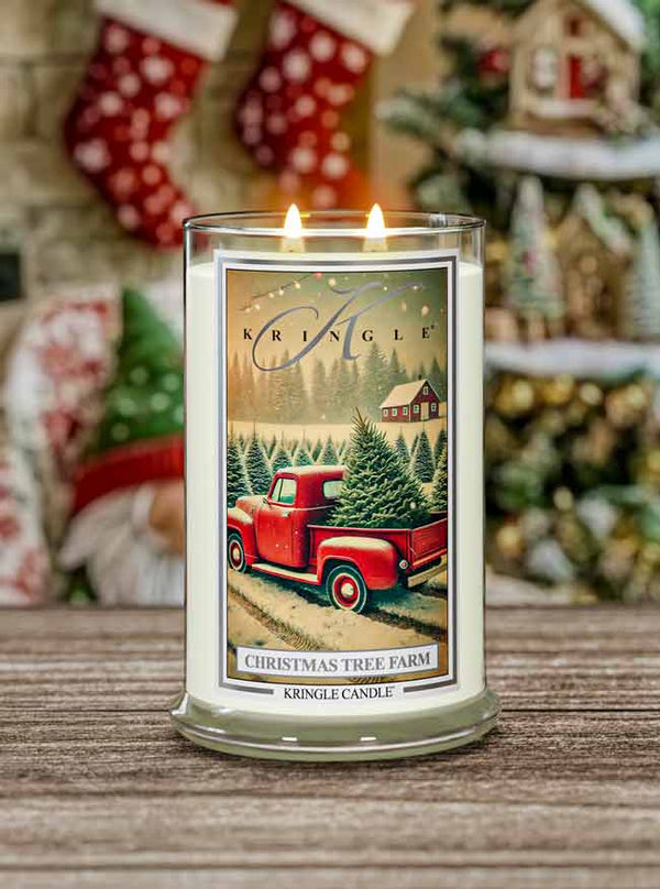 Christmas Tree Farm Large Jar NEW! | Soy candle