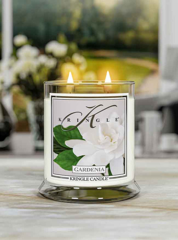Gardenia Medium NEW! | Soy Candle - Kringle Candle Israel
