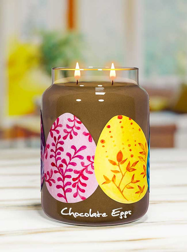 Chocolate Eggs | Limited Edition Soy Candle - Kringle Candle Israel