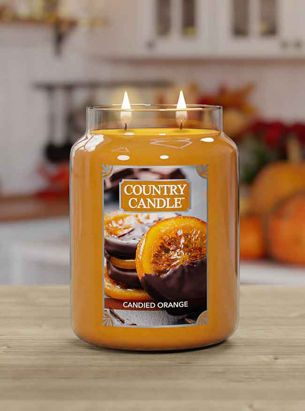 Candied Orange Large Jar | Soy Candle