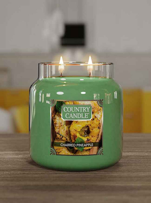 Charred Pineapple Medium  NEW! | Soy Candle - Kringle Candle Israel