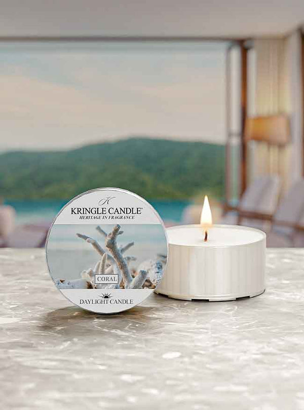 Coral  NEW! | DayLight - Kringle Candle Israel