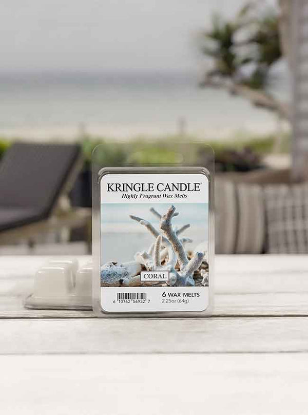 Coral NEW!  | Wax Melt - Kringle Candle Israel