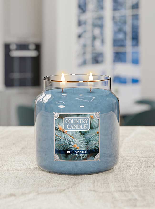 Blue Spruce Medium NEW! | Soy Candle - Kringle Candle Israel
