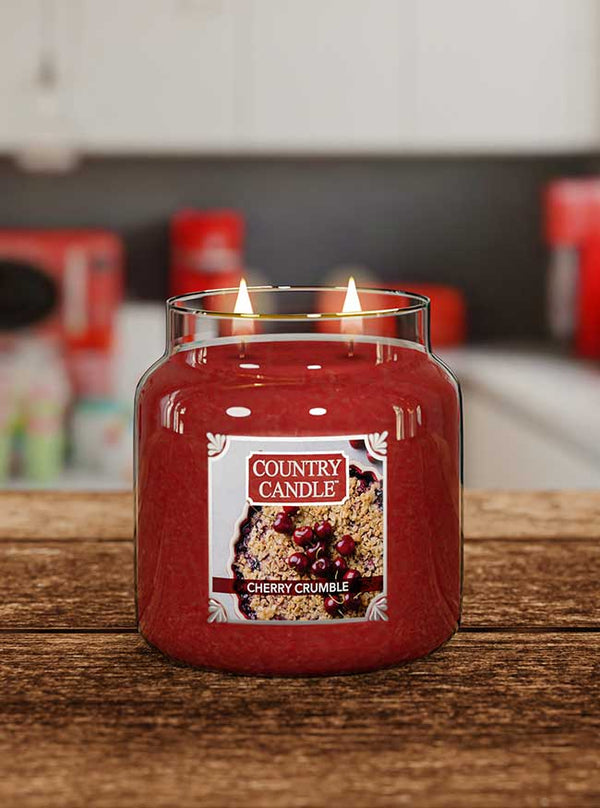 Cherry Crumble Medium Jar | Soy Candle
