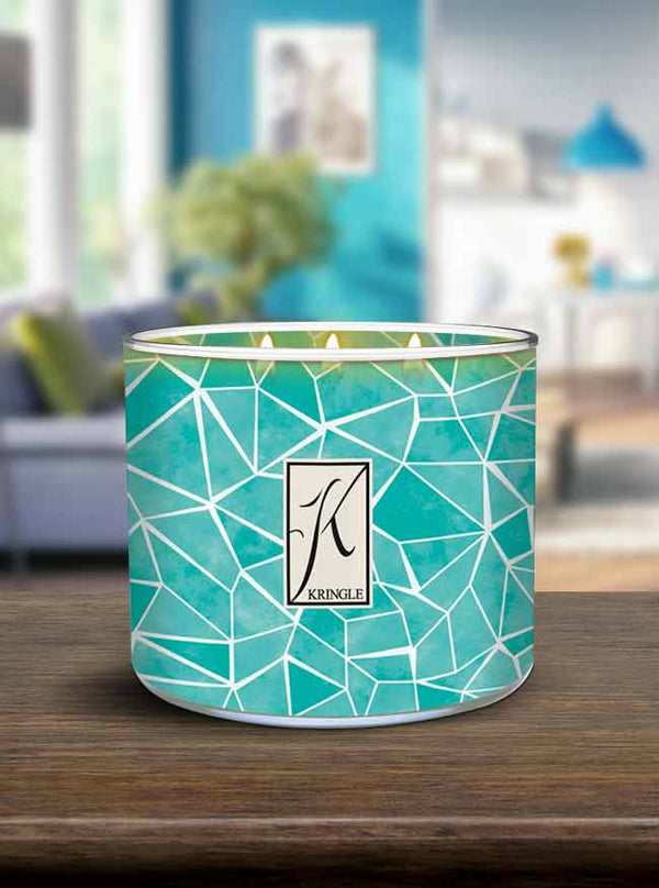 Aqua | Soy Candle - Kringle Candle Israel