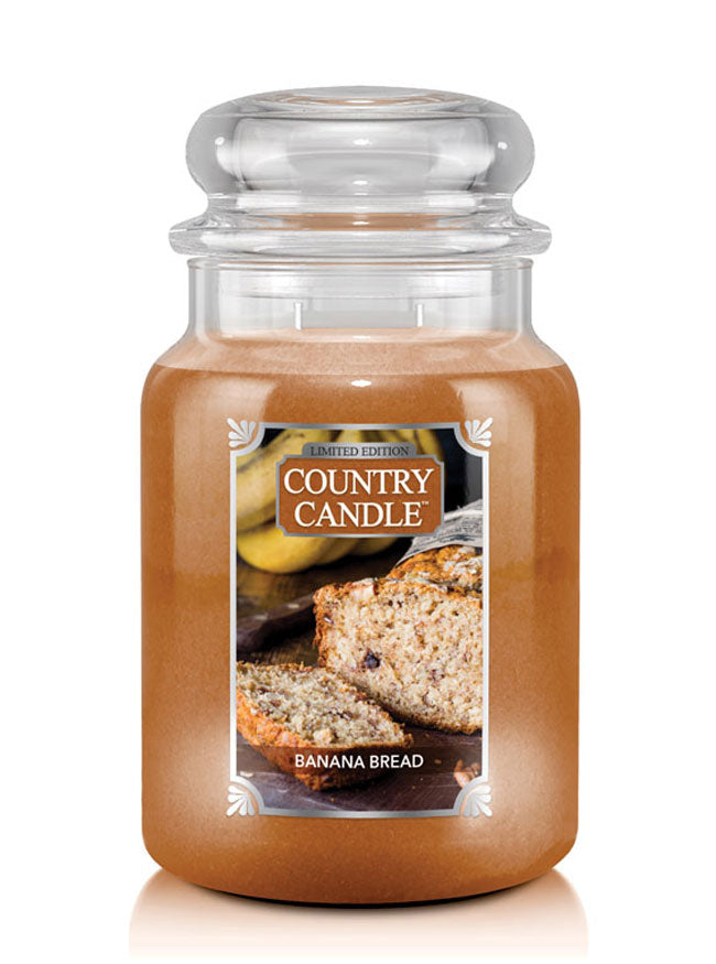 Banana Bread |  Limited Edition  Soy Candle - Kringle Candle Israel