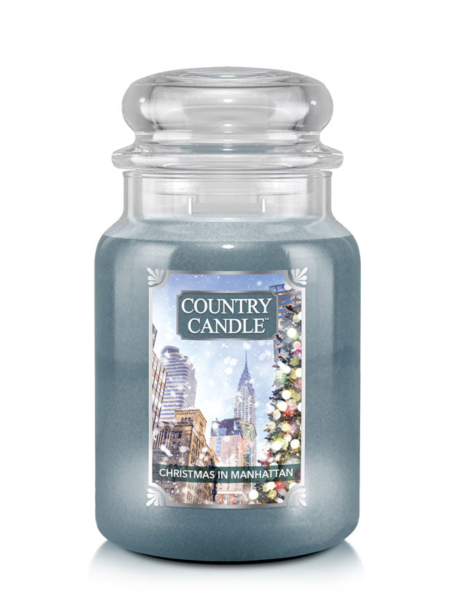 Christmas in Manhattan Large Jar NEW!  | Soy Candle