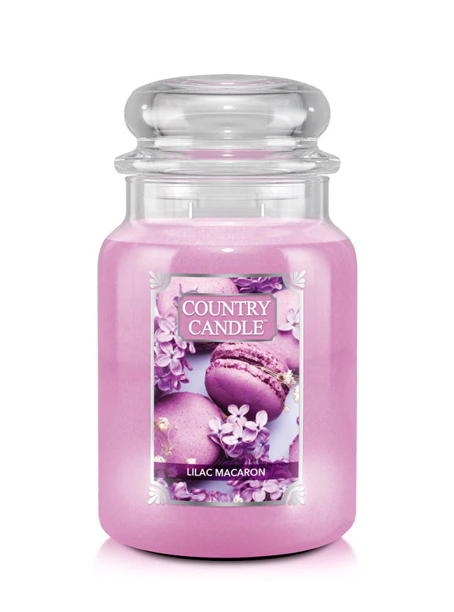Lilac Macaron Large Jar NEW! | Soy Candle