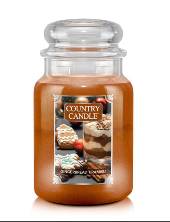 Gingerbread Tiramisu Large Jar | Soy Candle