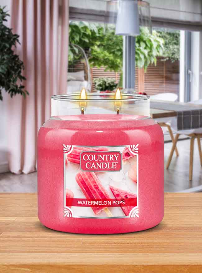 Watermelon Pops Medium Jar | Soy Candle