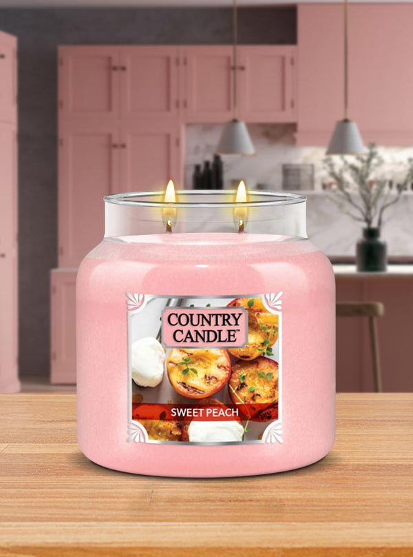 Sweet Peach | Soy Candle - Kringle Candle Israel