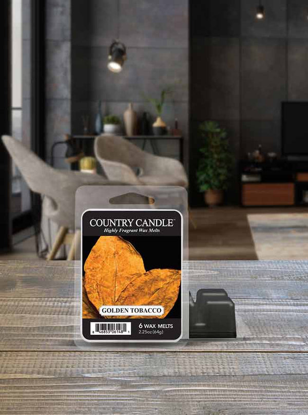 Golden Tobacco | Wax Melt - Kringle Candle Israel