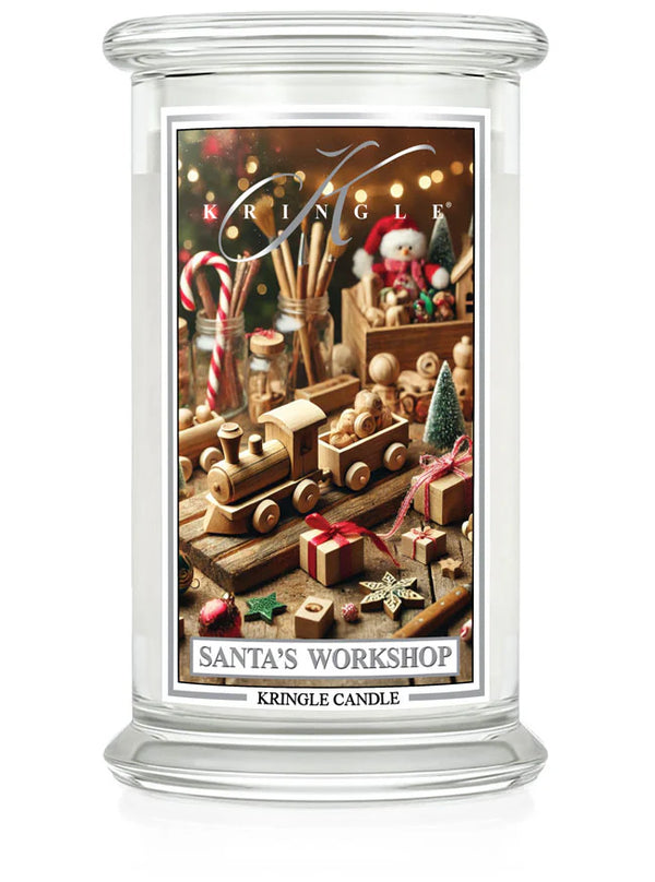 Santa’s Workshop Large Jar NEW! | Soy Candle