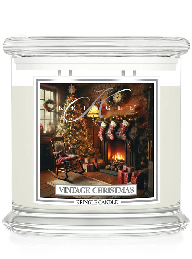 Vintage Christmas XL Jar 4-Wick NEW! | Soy Candle