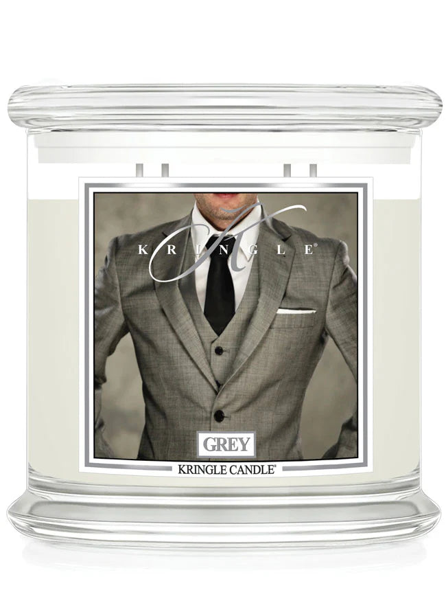 Grey XL Jar 4-Wick NEW! | Soy Candle