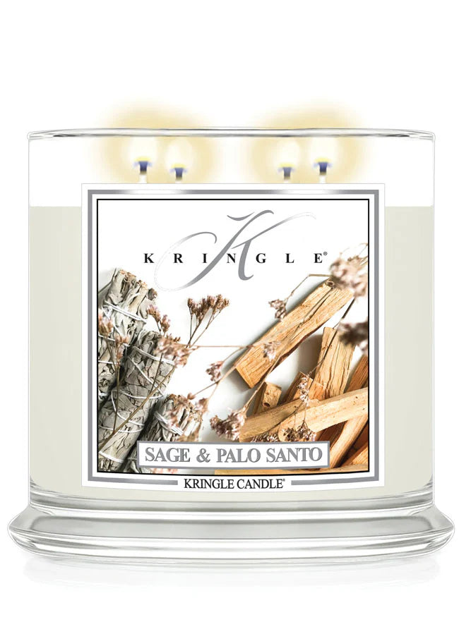 Sage & Palo Santo XL Jar 4-Wick NEW! | Soy Candle
