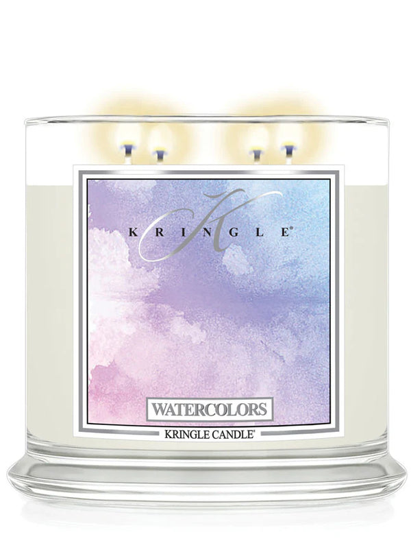 Watercolors XL Jar 4-Wick NEW! | Soy Candle