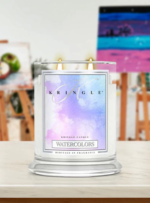 Watercolors Medium Jar | Soy Candle