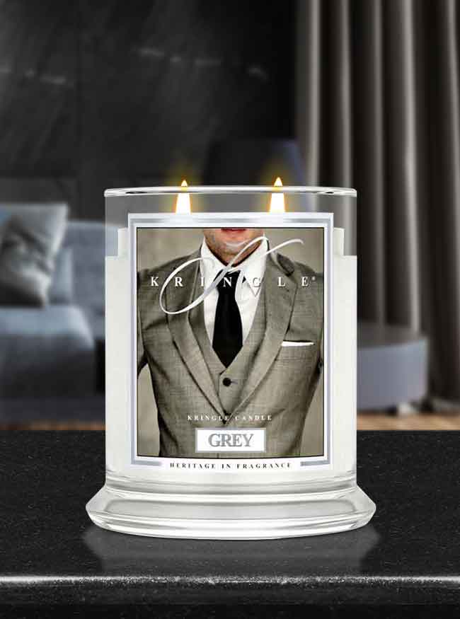 Grey Medium  | Soy Candle