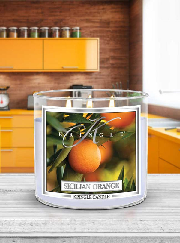 Sicilian Orange | Soy Blend - Kringle Candle Israel