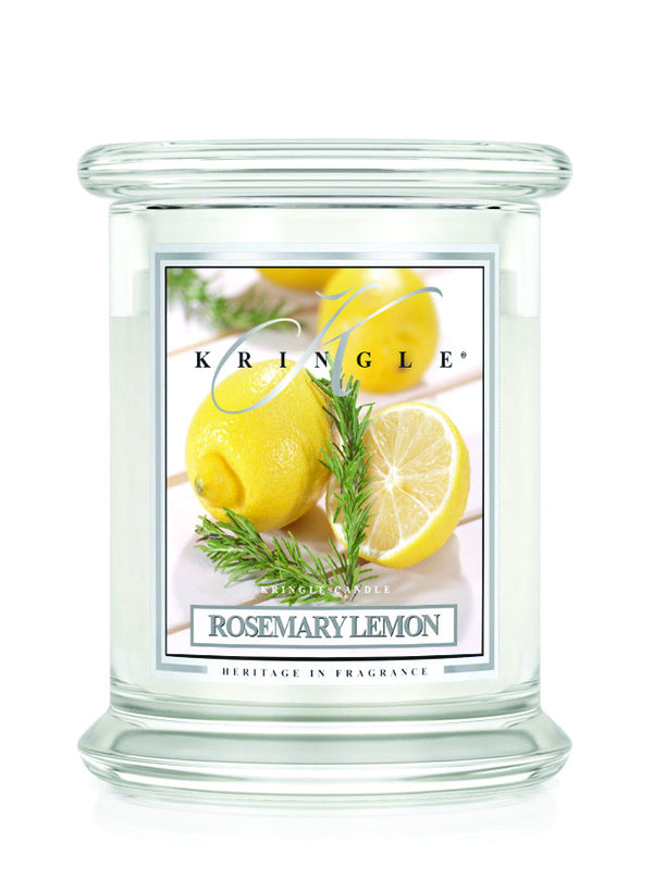 Rosemary Lemon Medium Classic Jar - Kringle Candle Israel