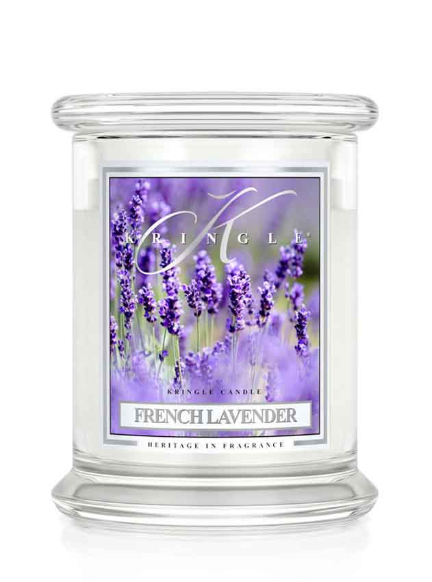 French Lavender Medium Classic Jar - Kringle Candle Israel