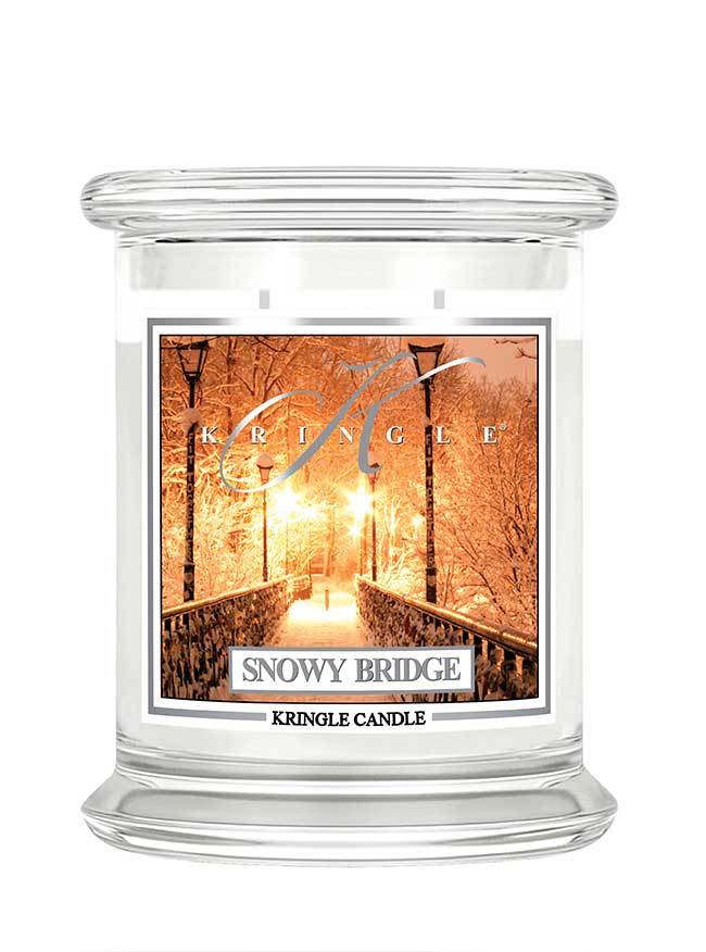 Snowy Bridge! - Kringle Candle Israel