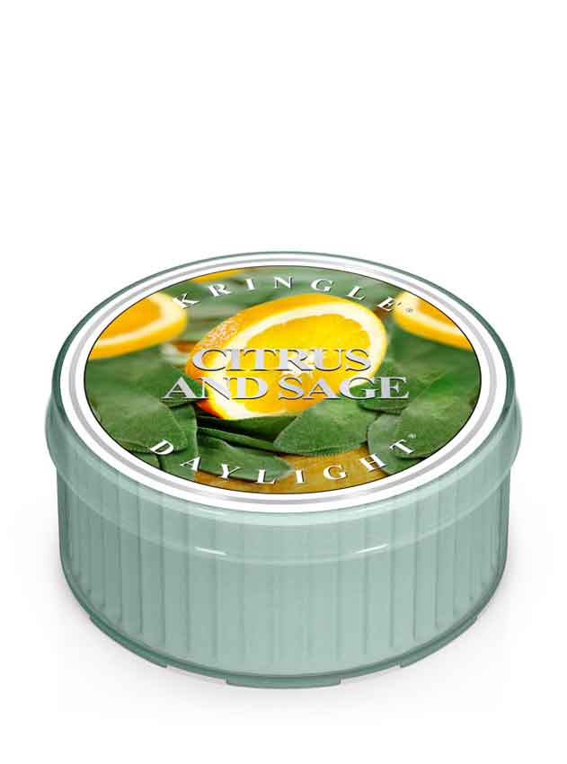Citrus and Sage DayLight - Kringle Candle Israel