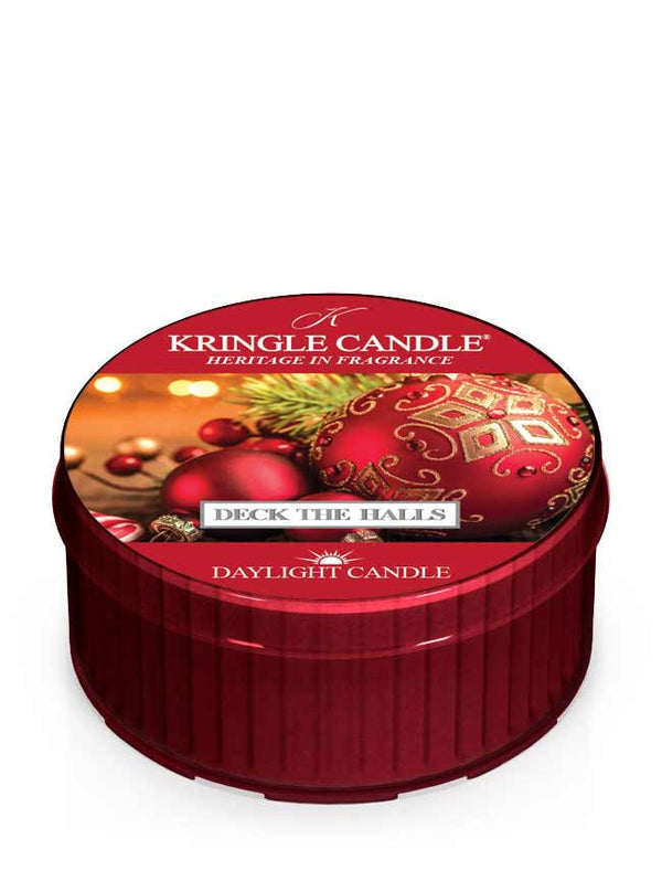 Deck The Halls NEW! DayLight - Kringle Candle Israel