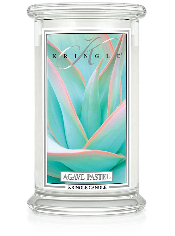 Agave Pastel Large Classic Jar | Soy Candle - Kringle Candle Israel