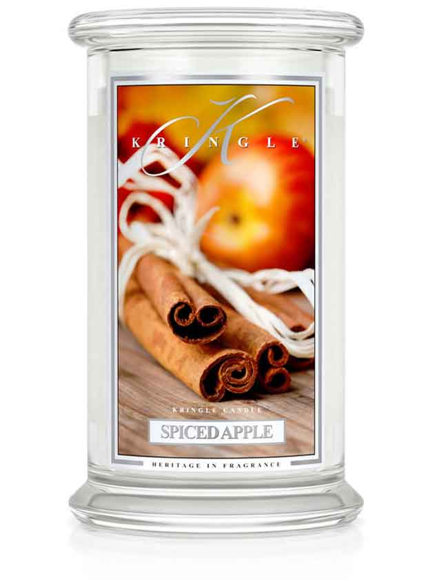 Spiced Apple Large Classic Jar - Kringle Candle Israel